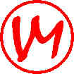 V M MOULE logo