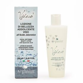 Italian Logo Organic Argan Oil Facial Softening Face Care Beauty Lotion with Hyaluronic Acid Toner 250ml