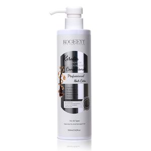 KOGEEYY 550ml Natural Keratin Treatment Conditioner for Curly Hair Nourishing Moisturizing Deep Keratin Essential Cream Repair