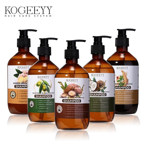 Professional Salon Factory's Moisturizing Bulk Shampoo Argan Ginger Ginseng Coconut Olive Oil Conditioner Nourishing Hair Repair