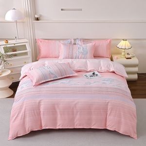 Wholesale Linen Duvet Cover Set Printed Sheet Pillowcase Duvet Cover Sets 120gsm Microfiber Bedding Set