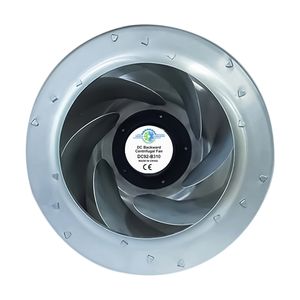 DC 310mm Industrial Backward Curved Impeller Centrifugal Motor Cooling Fan
