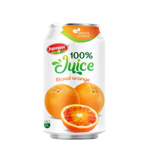JOJONAVI 330ml canned orange juice wholesale price JOJONAVI brand fruit juice Food and beverage High quality Vietnam