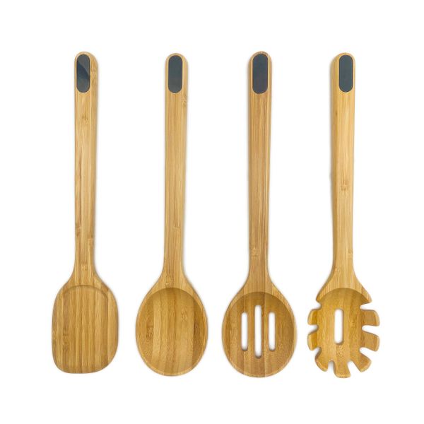 Kitchen Utensils Wooden Spoons for Cooking 6PCS/Set Bamboo Kitchen Cooking Tools Sets