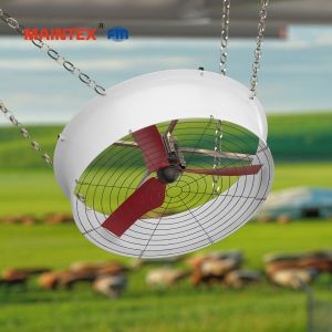 51" 380V 1500W EC Motor Dairy Farm Fan 30% Energy Saving Adjustable Speed for Cow Barn Ventilation Circle Dairy Fan Cow Farm Fan