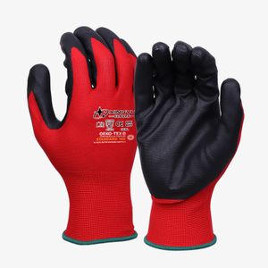 XINGYU Industrial Protective Cheap Price Construction  Nitrile Foam Coated Gloves Black Nitrile Coated Foam Safety Work Gloves