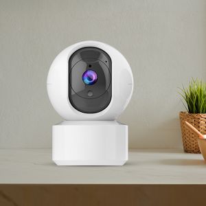 4MP Auto Tracking Dual WiFi 2.4Ghz 5Ghz Security Camera IP Wireless CCTV Two-Way Audio Cloud Data Storage Options Memory Card