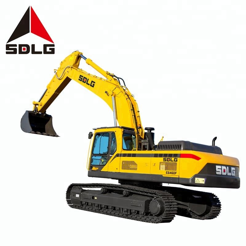SDLG E6460F Large Excavator High Efficient Original Heavy Digger for Sale