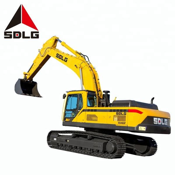 SDLG E6460F Large Excavator High Efficient Original Heavy Digger for Sale