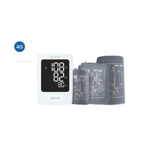 Transtek Cellular Remote Patient Monitoring BP Device 4G Medical Arm Blood Pressure Monitor with Wide-range Cuff Solution