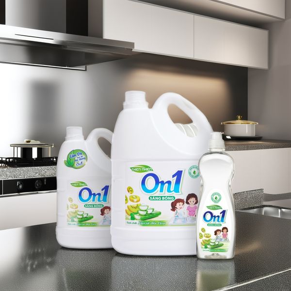 On1 Lemon Lemongrass Essence 1.5kg Best Price Dishwashing Liquid in Bottle Packaging Features for Tableware Cleaning
