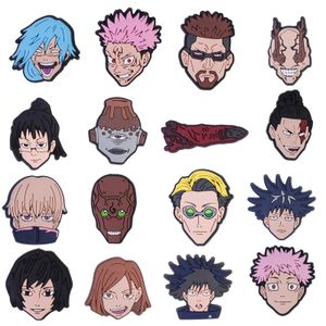 2025 New 2D Cartoon PVC Shoes Charms Custom Logo Acceptance Wholesale Buckle Silicone Rubber Sandals for Party Decoration