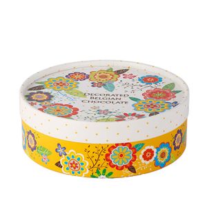 Golden Supplier Recyclable Kraft Paper Tube Box Custom Printed Cardboard Round Cylinder for Candy & Cake Canister Food Packaging