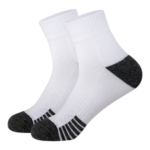 Bulk Low Cut Mens Ankle Running Socks Breathable Knit Cushioned Athletic Sport Socks with Tab