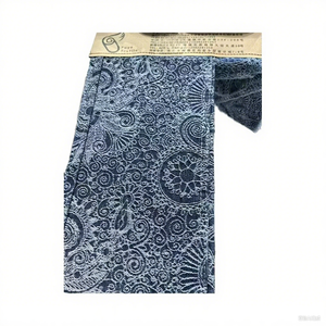 10.5 Oz Jacquard Denim Fabric for Pants Woven OE Polyester Denim Fabric Wholesale Supplier YARN DYED Medium Weight