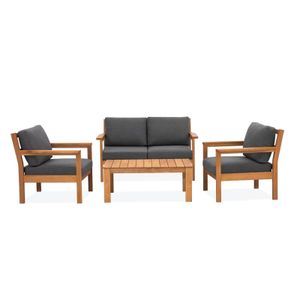 Eucalyptus Outdoor Sofa Set