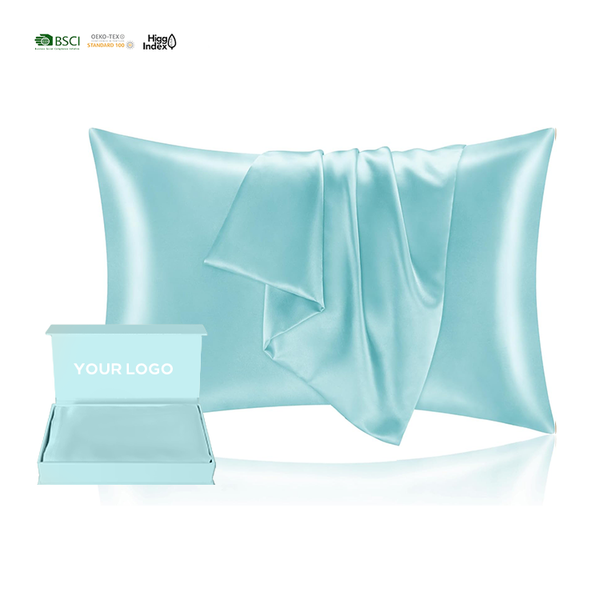 Silk Pillow Case Cushion Cover Custom Pillow Satin Pillowcase Embroidery Cushion Mulberry Silk Pillowcase for Home Decor