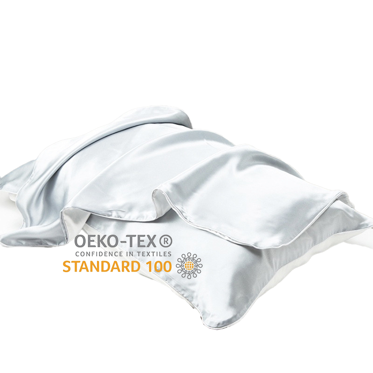 Wholesale Workmanship Exquisite Custom Logo Mulberry Single Sided Silk Pillowcase for Hospital