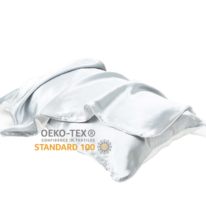 Wholesale Workmanship Exquisite Custom Logo Mulberry Single Sided Silk Pillowcase for Hospital