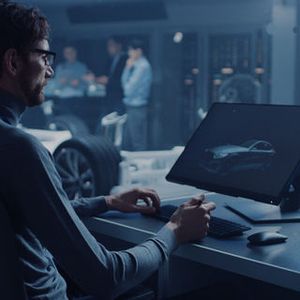 Automotive plastic part