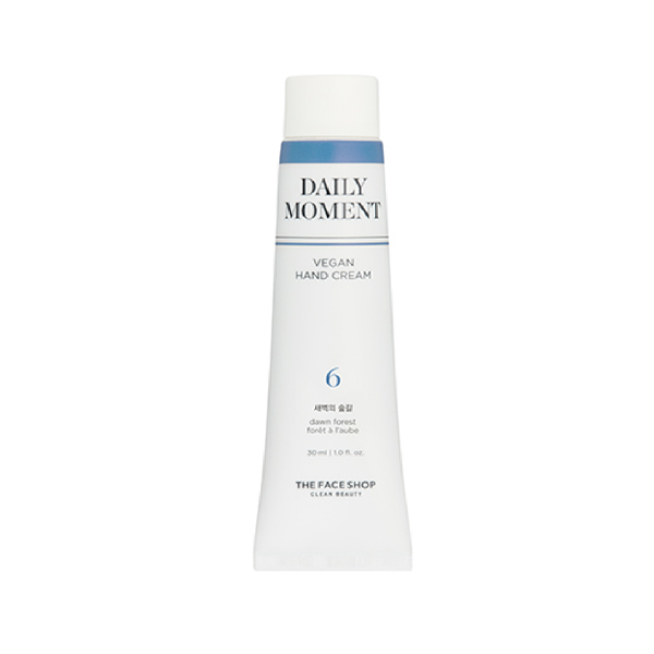 The FACE SHOP TFS Daily Moment Hand Cream 06 Dawn Forest 30ml Moisturizing Korean Skin Care Beauty Product
