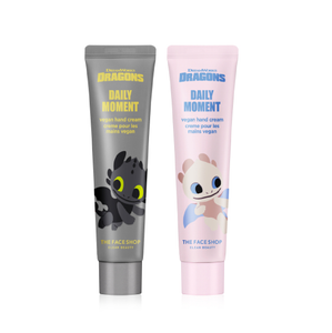 The Face Shop Daily Moment Vegan Hand Cream 01.Dragon 30ml Korean Beauty Product for Moisturizing Skin Care