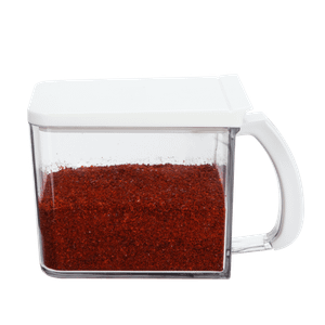 BPA Free 640ml PP Plastic Spice Rack Clear Retractable Seasoning Organizer for Kitchen Single Spices Storage