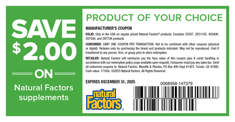 Natural Factors supplements