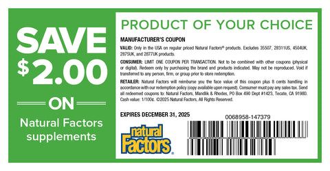 Natural Factors supplements