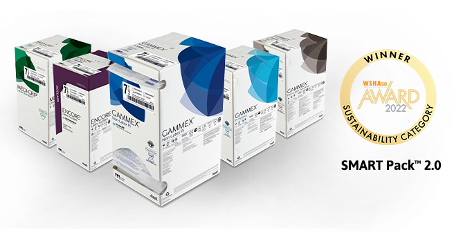 SMART Pack™ 2.0 (featuring MEDIGRIP, ENCORE, and GAMMEX gloves)