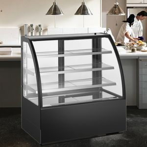 Bakery Refrigerated Showcase Standing Refrigerators Commercial Display Cabinet Cake Display Fridge
