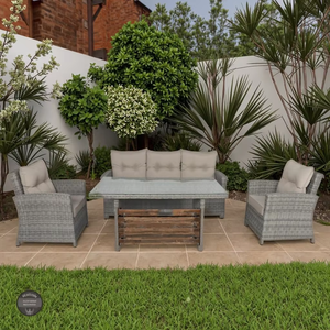 Garden Aluminium Comfortable Lounge Outdoor Sofa Furniture Set for Patio Use