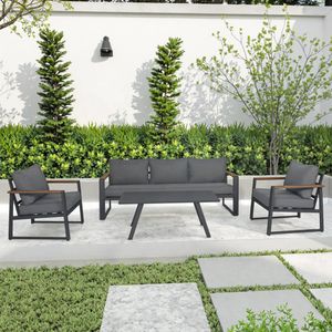 Sectional Aluminum Garden Sofa Sets Outdoor Furniture Patio Table for Garden Patio