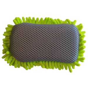 Factory Custom Microfiber Car Sponge for Car Washing and Cleaning Wholesale Option Available