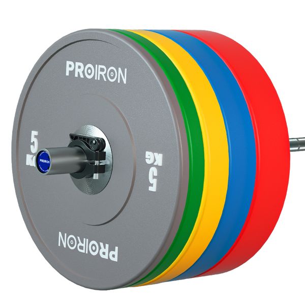 PROIRON Fitness Barbell Bumper Plate Gym Weight Plate