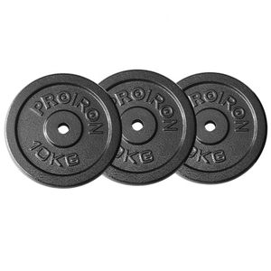 Fitness Competition Dumbbell Barbell Plates KG Weight Lifting 1 Inch Hole Solid Cast Iron Weight Plates for Gym With Black Paint