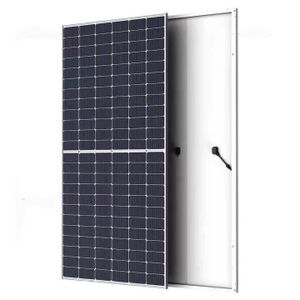 High Quality 530W PERC Bifacial Solar Panel TUV Certified N-Type with Glass Front Cover and Aluminium IBC Frame OEM Power