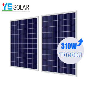 YS 310W Mono Solar Panel 60Cell All Black Foldable and N-Type Perc Half Cell for Topcon House Roof Wholesale Product
