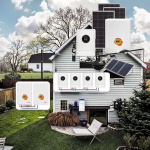 3KW 5KW 10KW Hybrid Solar Power System Panels Complete Photovoltaic System with MPPT Controller for Home Use Off-Grid Full Set