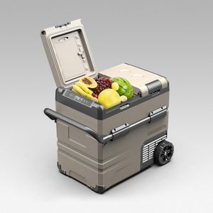 TAW55 Alpicool 55L Portable DC 12V/24V LED Control Panel Car Fridge AC to DC Adaptor Included Convenient LED  Car Refrigerator