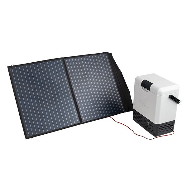 EP8 Alpicool Solar Fridge Freezer Mini Travel  Battery Solar Powered Refrigerator DC 12v 24v Compact Camping Electric Cooler