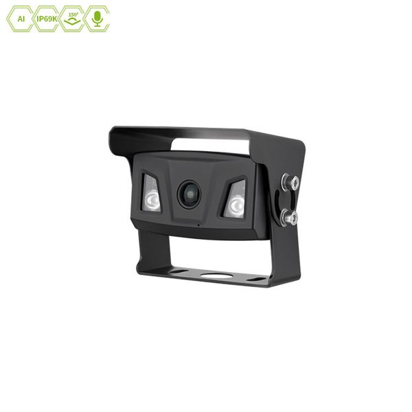Manufacturer Customized Ai 150° Wide Angle Car Front Rearview Car Camera IP69K Night Vision Support Microphone  Backup Camera