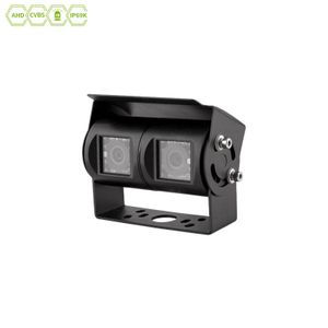 Factory Customized Dual Lens AHD CVBS Rearview Camera 2MP 700TVL 45ft IR Night Vision DC 12V 120° 45° Angle HD Backup Camera