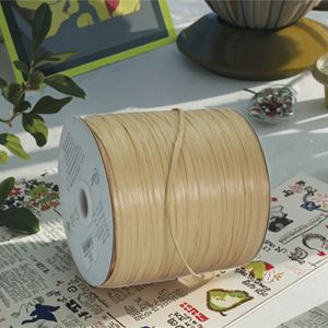 087 330g 600M Eco-friendly New Type Raffia Yarn PP Matte DIY Raffia Yarn for Crochet Sewing Hand Knitting Matting Raffia Yarn