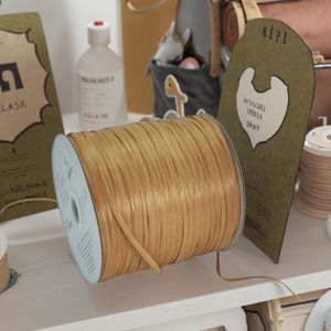 MT-081 330g 600M DIY Matte Raffia  Hand-woven Specialty Yarn for Bags&Hats&Small Dolls& Crochet Thread