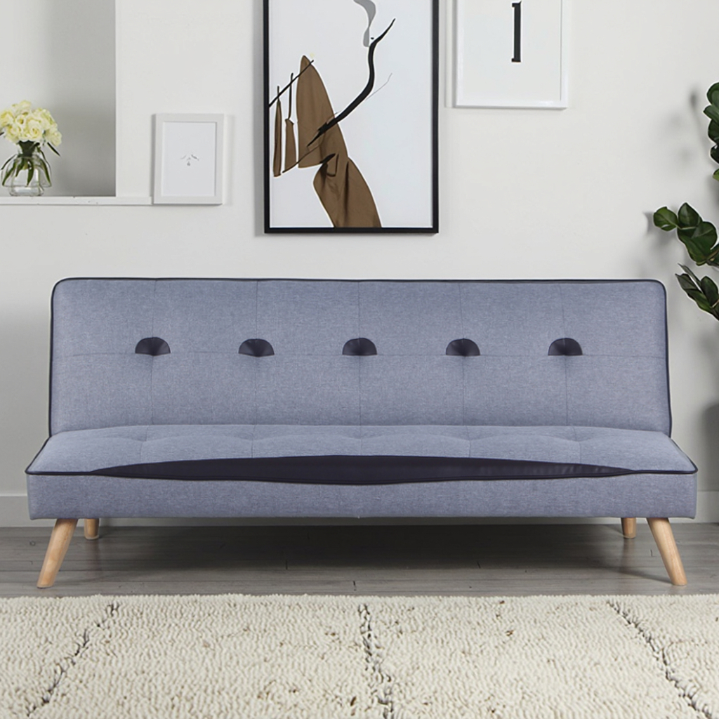 Modern Design Convertible Folding Fabric Sofa Bed Wholesale for Living Room Furniture Bedroom Use