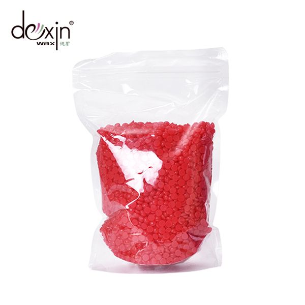 453g Rose Scented Hard Bean Wax Gentle Hair Removal Depilatory Wax Targeted for Face or Bikini Body Part Wax Hair Removal