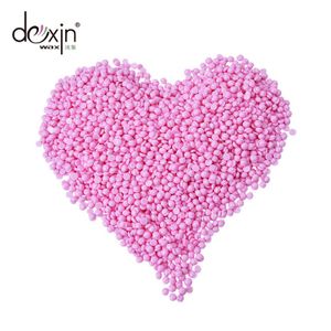 Rose Pearl Pink Rosin Wax Beads OEM Depilatory Hot Wax for Hair Removal Smooth Face Bikini Area Coconut Aloe Packaged Bags
