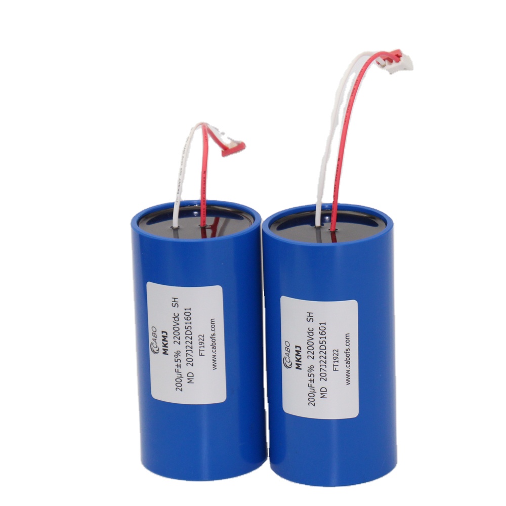 Cabo MKMJ-MD Series Components of a Defibrillator AED Capacitors for Medical Devices