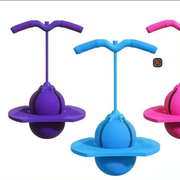ZJFIT Best Seller for Kids Red Blue Durable Jumper Logo Trampoline Hopper Ball Fitness Balance Coordination